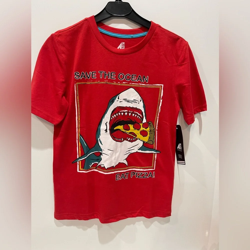 Save The Ocean Eat Pizza Shirt